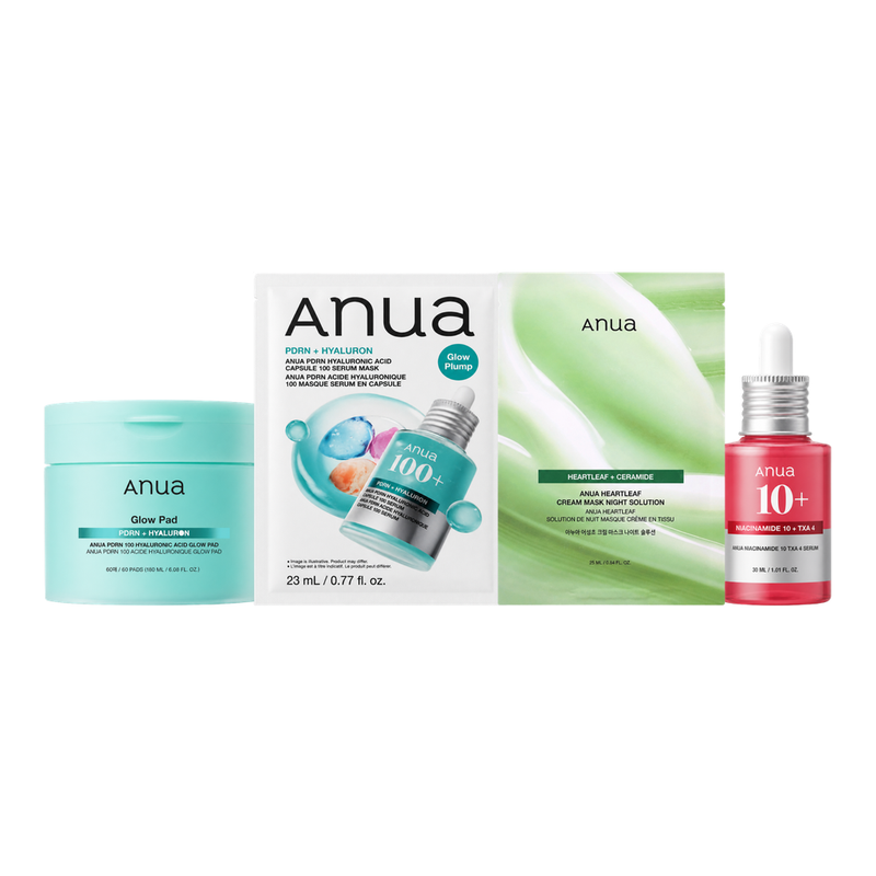 Anua Kit Luminosità – Macchie e Colorito in 3 Prodotti