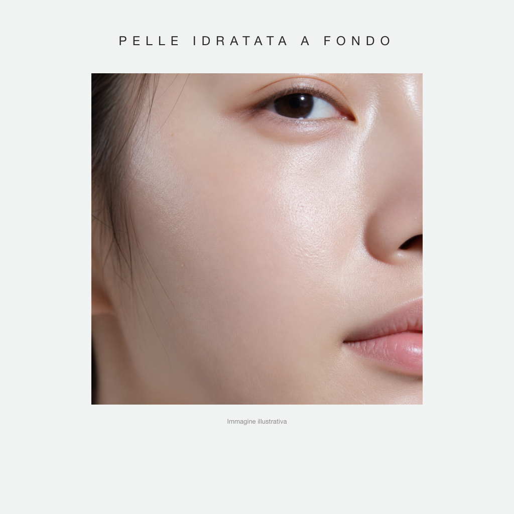Pelle idratata a fondo - immagine illustrativa