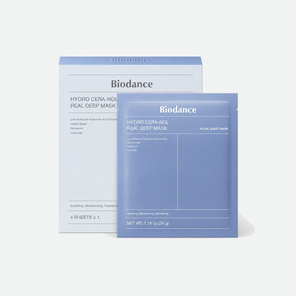 Biodance Hydro Cera-Nol Real Deep Mask – Maschera Idratante 4pz