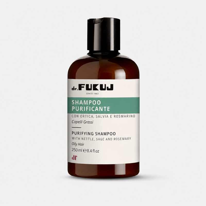 Dr.Fukuj Shampoo Purificante - Shampoo Capelli Grassi 250ml