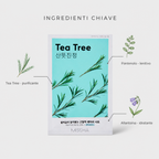 Ingredienti chiave: tea tree, pantenolo, allantoina